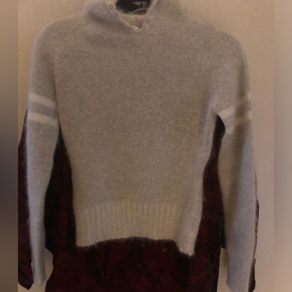 % Bebe Angora Hooded Sweater- 146A $65 or $50 w/offer